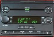 6. ipod Operation Simply press the AUX or SAT button (SR123 icon on navigation radio), until IPOD is displayed on the radio.