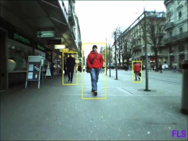 Application: pedestrian recognition Detector: Histograms of