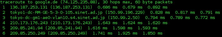 Traceroute and its utilisation of the ICMP Sends a series of ordinary IP datagrams to the destination Each carries a UDP segment with an unlikely UDP port number TTL of these datagrams is increased