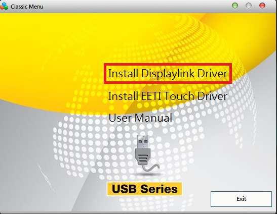 II. Installation Installing the DisplayLink USB Graphics Software (for Windows OS)