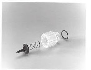 or 3 8 I.D. tubing connectors Anti-Siphon Spring Kits Anti-siphon springs are available to springload poppet valves.