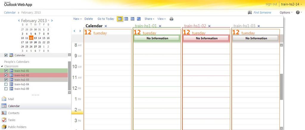 Removing a Shared Calendar 1. Right-click the desired calendar in the Navigation Pane 2. Click Remove Shared Calendar Creating and Sending a Meeting Request 1.