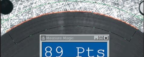 5 Metrology Software The Galileo is available with a range of metrology software choices from Metlogix and Metronics,