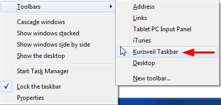 Enable the Kurzweil 3000 Taskbar (Optional Step) K3000 comes with a taskbar that installs into Windows.