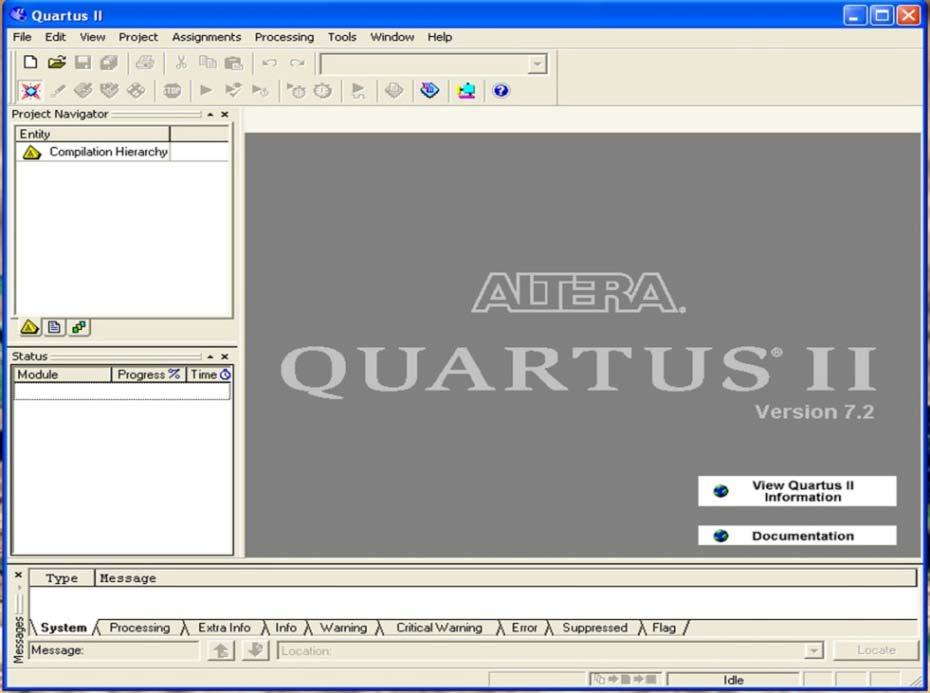 Experiment number 1 Quartus II Introduction Using VHDL Design Apparatus Required: DE2 Board, PC. Task: This experiment introduces the basic features of the Quartus II software.