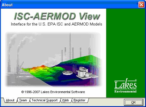 ISC-AERMOD View Complete Air Dispersion Modeling System for AERMOD Version 5.8.0 Version 5.7.