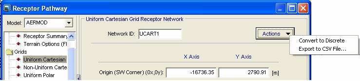 Receptor New Actions Button in Receptors Windows For consistency throughout the Receptor windows, the Actions button was introduced.