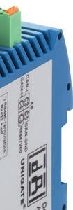 UNIGATE CM - Easily configurable, ready-to-use Gateways CAN/CANopen to all Fieldbuses and Industrial Ethernet The UNIGATE CM Gateways connect CAN/CANopen-Participants to all Fieldbus- and Industrial