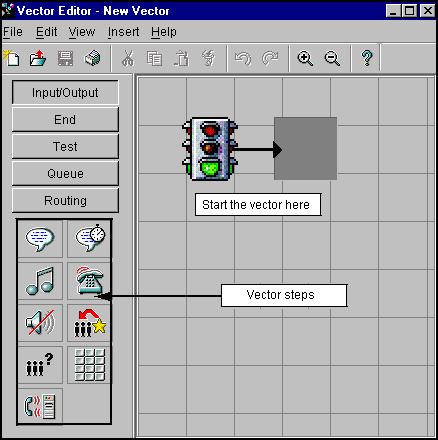 Getting started with Avaya Visual Vectors b. From the switch submenu, select an appropriate vector type. The Vector Editor - New Vector window is displayed.