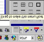Pg 9 Border icon Drag the blue bar at the top of the toolbar to make it float in