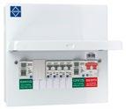 Domestic METAL CONSUMER UNITS Populated RCBO Part Numbers MS Rating Total Ways Main Switch RCBOs (B Type ) 6A 16A 32A 40A QFS-PR08 100A 8 1 2 1 3 - QFS-PR10 100A