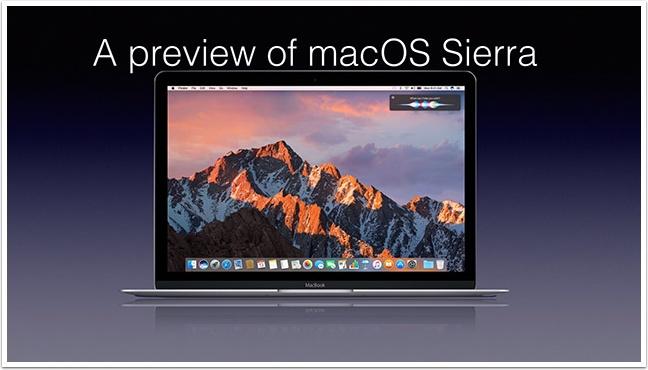 Preview of macos Sierra Tonight we will talk about the changes in the mac operating system, macos Sierra. 2016-09 - macos Sierra copy.004.