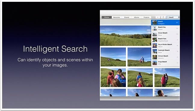 Intelligent Search Intelligent Search with new advanced computer vision technology it can identify objects and scenes within your images.