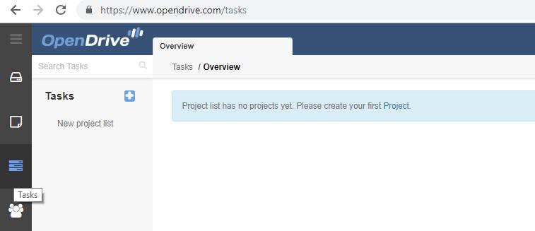 Tasks Tasks are referring to an online to do list that users can track the status of. Tasks can be accessed from the left pane.