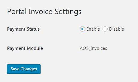 By clicking on Portal Invoice you will be redirected to the Portal Invoice