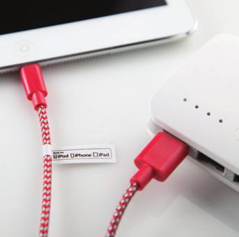 Charges and syncs your Apple devices.