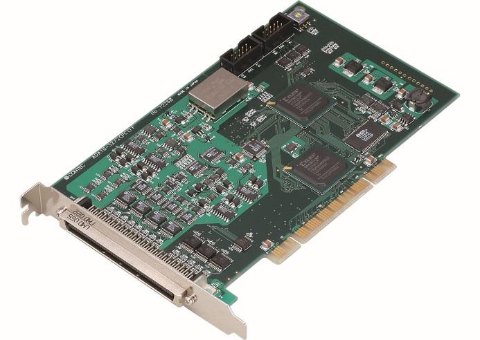 Bus master transfer / multi functions AIO board for PCI ADA16-32/2(PCI)F This product is a multi-function, PCI bus compliant interface board that incorporates high-precision analog inputs,