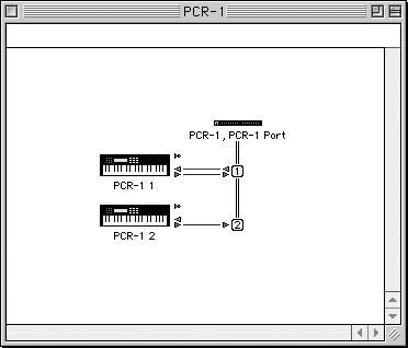 Getting Connected and Installing Drivers (Macintosh) 5 From the File menu, choose Open. 6 Select PCR-1 from the FreeMIDI Setting folder you copied in step 3, and click [Open].