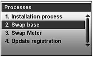 Press Next to continue the installation process. 6. Press the down arrow button to select Processes. LAN Installation Process 10.