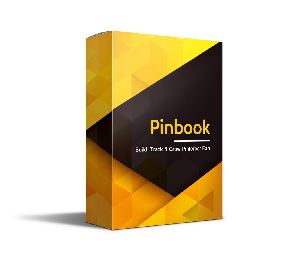 Bonus #9 - Pinbook (Build, Track & Grow Pinterest Fans) PinBook is a pretty cool application designed for brands those want to get more fans on their pages and boost users engagement while Increasing