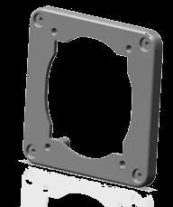pole head mounting M95 box for pole head mounting lid 137.