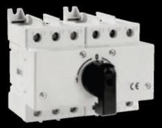 Pag.3 COMMAND Series Change-over switches 3P and 3P+N from 16 up to 160A Further extension of COMMAND Series by the new range of change-over switches 3 poles and 3 poles plus neutral