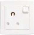 AC212-S socket outlet AC238 BS double pole