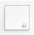 switch with 20AX AC170-S LED/decorative line AC176 1 gang 1 way