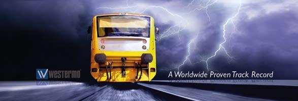 Westermo A Worldwide Proven Track Record Westermo have many years of experience in both data communication technologies and railway applications both trackside and on-board the rolling stock.