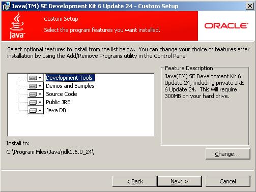Step 5 Notice location Choose Next Make no changes in this dialog