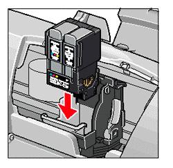 5. Set the cartridge into the cartridge holder. 6.