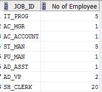 Write SQL Code to perform the following queries: (a) Display the last name, job id, department id, and department name for all employees