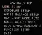 Using the two different methods described above enter the OSD menu.