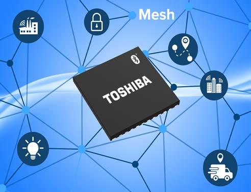 TOSHIBA BLUETOOTH MESH MANY-TO-MANY NETWORK Nowadays Bluetooth technology is available in billions of smartphones, tablets, many new cars and in thousands of different products ranging from wearables