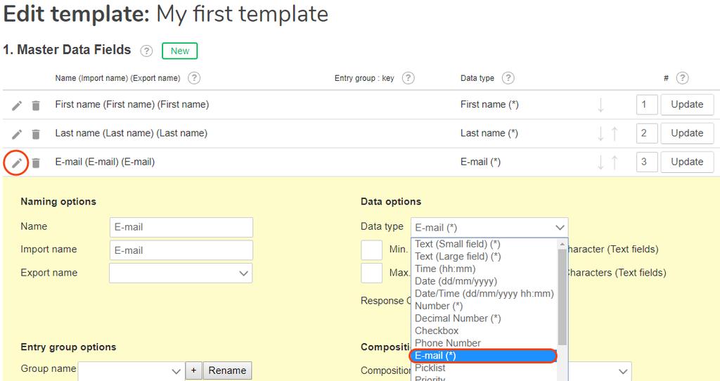 add a validation that will check that the entry in this field is correctly formatted e-mail address.