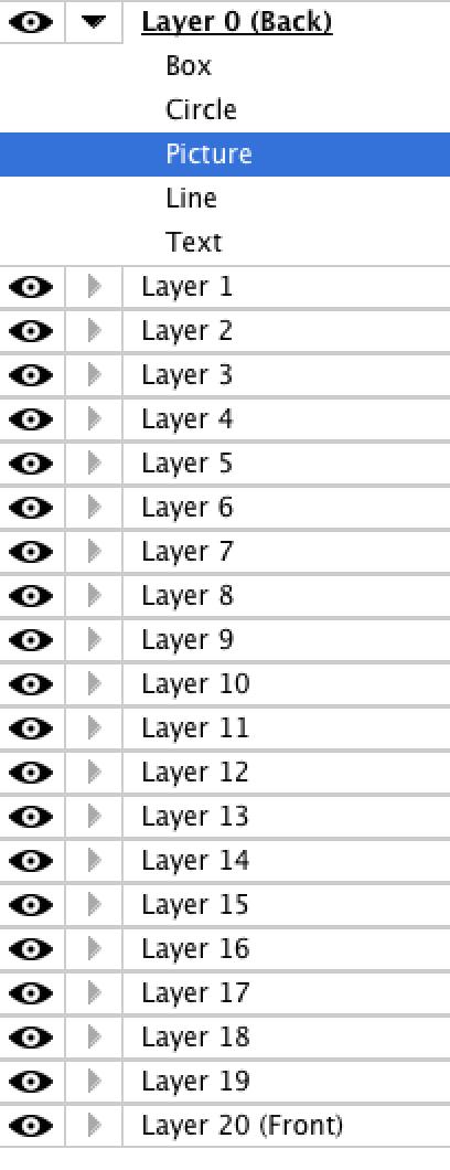 the objects in PowerSchool without customizing the PowerSchool edit object pages to allow more layers. If you do not, any layer above 20 will revert back to 20.