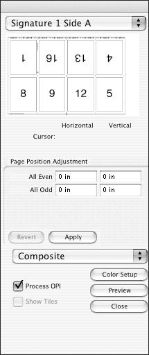 120 Module 7 Page Adjustments Adjusting Page Positions in the Previewer Changing Page Offsets for the Entire Job You can apply the same offset amounts to all the source files in a job.