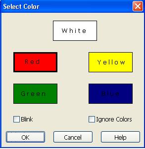 Chapter 4: Communicating with Agents Changing the Message Colors Wallboard Director supports multiple background and foreground colors (foreground color is the text color).