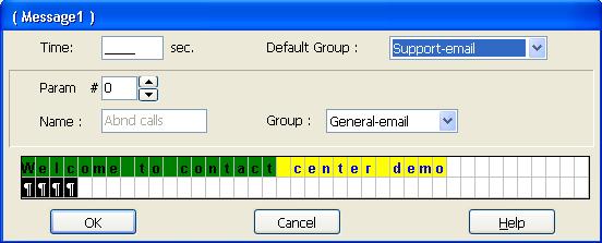 Chapter 4: Communicating with Agents This group will be used for any parameter not specifically assigned a group in the next step.