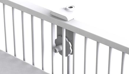 cot mount stand is secured to the cot