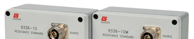 9336/9337 STANDARD R ESISTORS The Guildline 9336 series of Resistance Standards are designed as very high stability calibration laboratory standards for accurate resistance calibration in air,