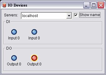 3 I/O Control Select to obtain the I/O control panel, the panel helps to view status and control DO devices remotely.