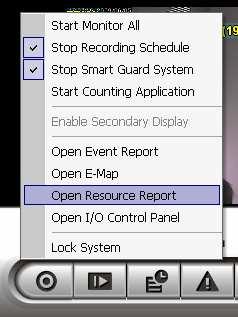 C. Resource Management Tool The Resource Management Tool detects whether the system is operational. Note: For further application of Resource Management Tool, please refer page 51 In Guard chapter. 1.