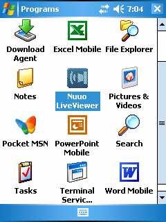 3 PDA/Smart Phone Client Overview There are 3 main pages of Client application: Monitor