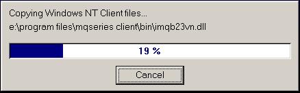 NT Client files are copied to