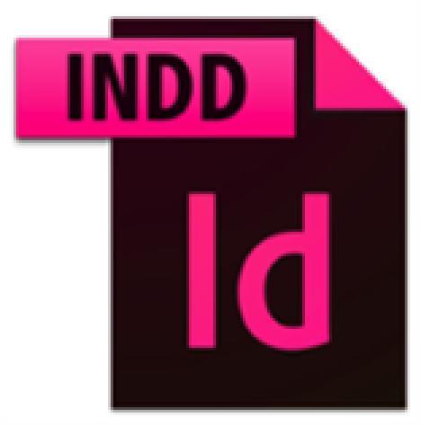 INDD Adobe Indesign Document INDDs (Indesign Document) are files that are created and saved in Adobe Indesign.