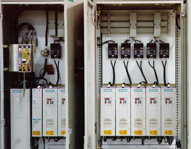 Variable Speed Drives Typical Drive System Cabinet Common DC Bus