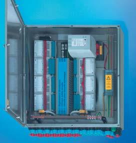 PLC in flameproof/explosionproof enclosure and Remote I/O in the terminal chamber