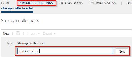 With this status, the database pool is no longer selectable, but still exists. Furthermore, you will find a counter of the storages using the database pool. 2.