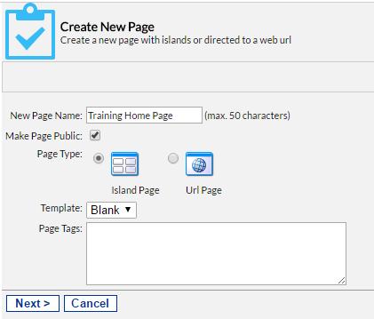 workgroup members. In order to create a new page in your workgroup simply right click on the workgroup s folder and select New Page from the dropdown. 1.